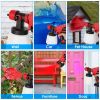 750W Electric Paint Sprayer Handheld HVLP Spray Painter Painting Spray Gun For Fences Brick Walls