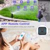 Bluetooth Sprinkler Timer, WiFi Smart Irrigation Water Timer, Wireless Remote APP & Voice Control, Rain Delay/ Manual/ Automatic Watering System, Wate