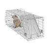 Portable Folding Live Animal Cage Trap with Handle